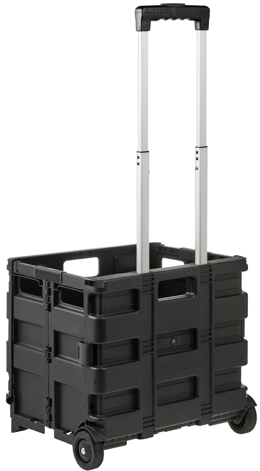 Chariot de transport "olli" avec boîte pliante, vue arrière