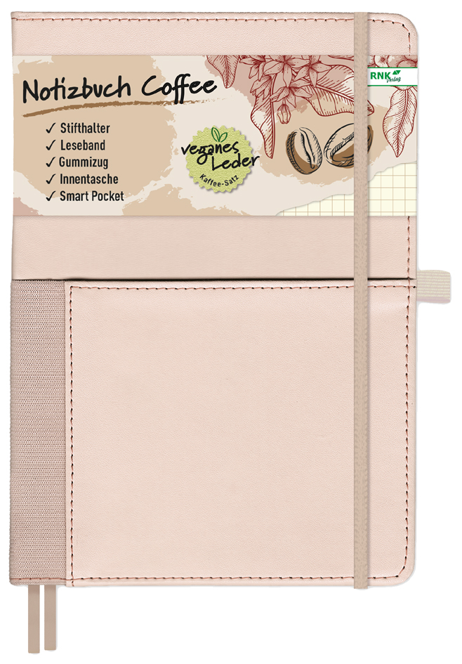 Cahier "Coffee", quadrillé