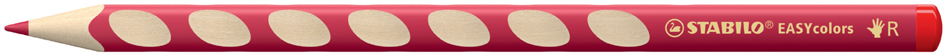 Crayon de couleur triangulaire EASYcolors, carmin foncé