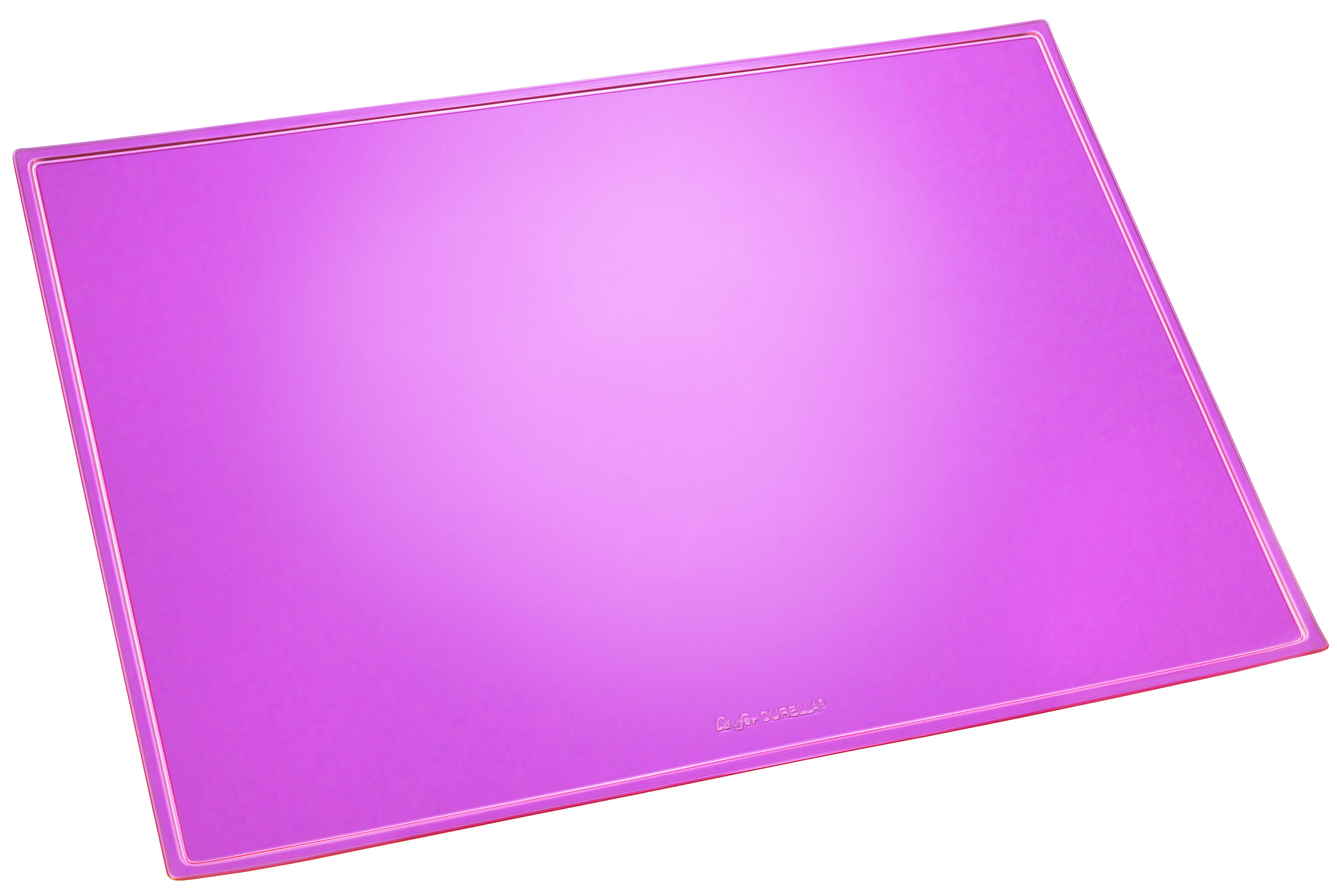 Läufer Sous-main DURELLA TRANSLUCIDE FLUO, rose