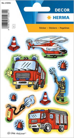 HERMA Sticker DECOR 'Pompiers'