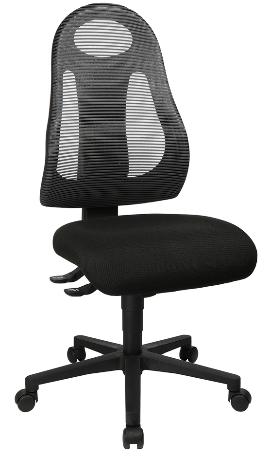 Chaise de bureau pivotante "Free Art", anthracite