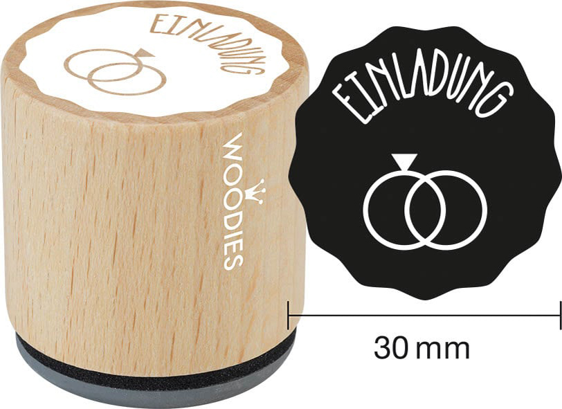 COLOP Tampon à motif Woodies 'Save The date' Save the date