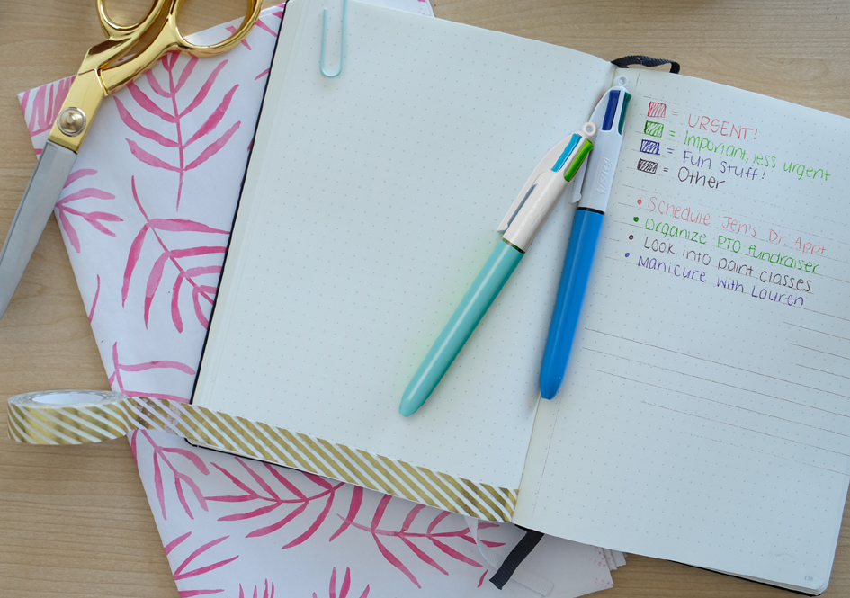 Stylos 4 couleurs