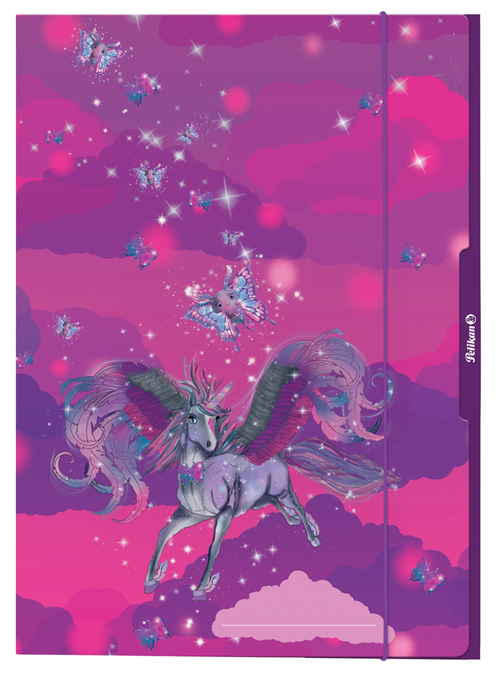 Pelikan Chemise à rabat 'licorne', A3