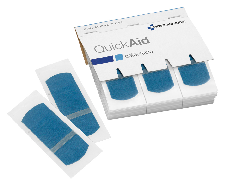 QuickAid Recharge de pansements, avec surface métallique