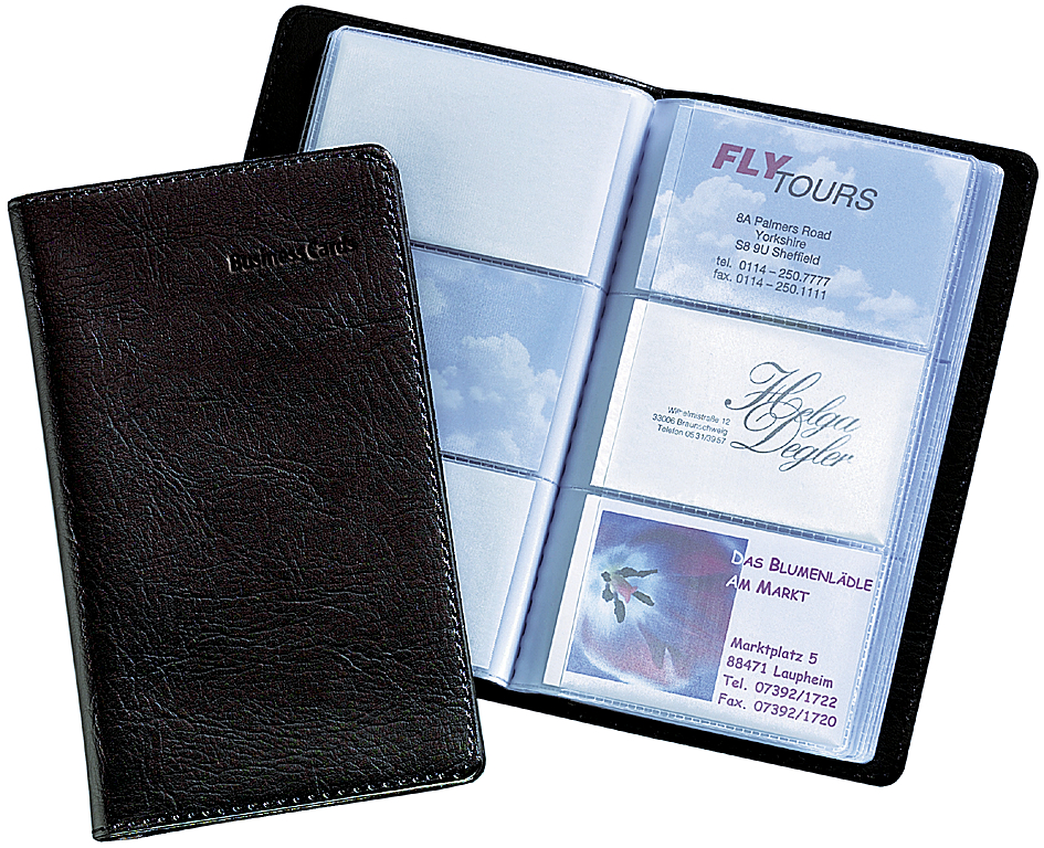 Dossiers pour cartes de visite