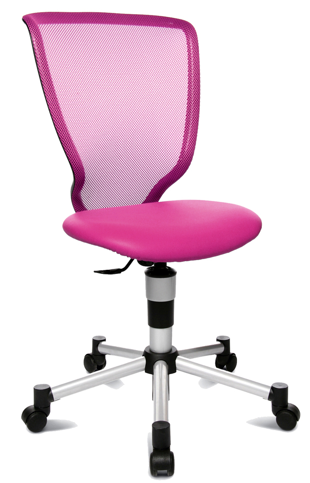 Topstar Siège de bureau pour enfant 'TITAN JUNIOR', rose/