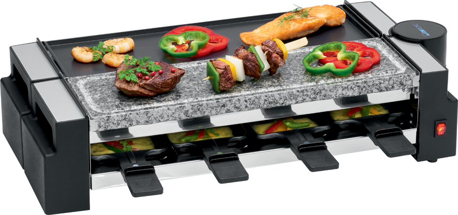 Visuel de référence: utilisation Raclette grill RG 3678