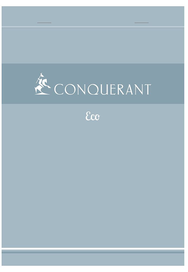 CONQUERANT SEPT Bloc-notes Eco, 148 x 210 mm