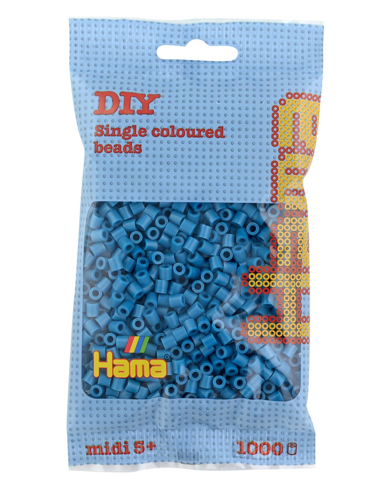 Hama Perles à repasser midi, sachet, pétrole