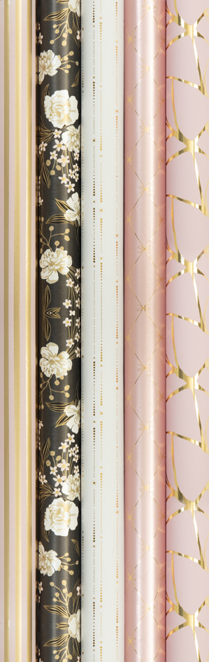 Présentoirs - papiers cadeau, motifs