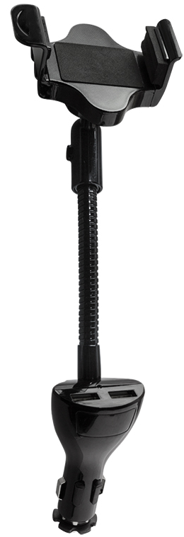 LogiLink Chargeur allume-cigare & support pour smartphone