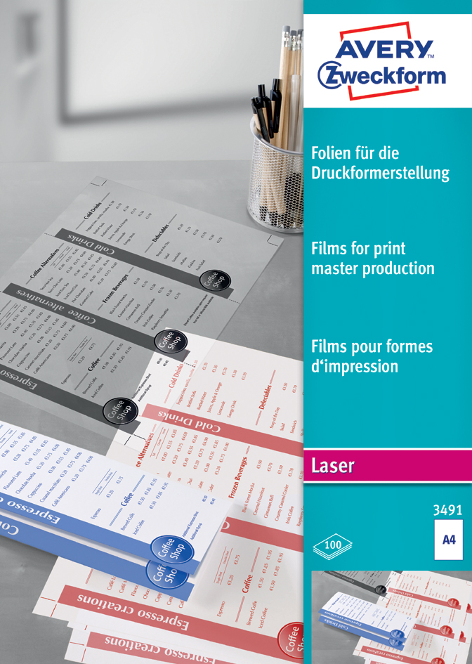Films laser pour plaques d'impression
