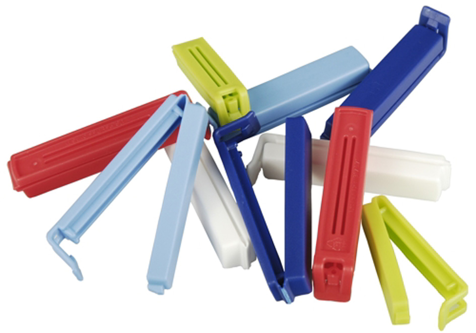 STARPAK Clip de fermeture, PP, assorti