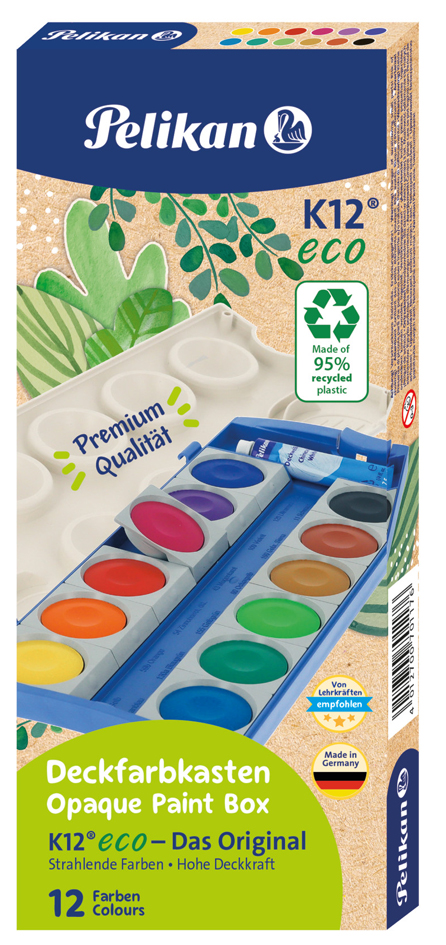 Boîte de peinture pour l'école K12 eco, emballage
