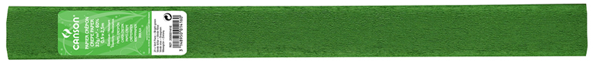 CANSON Rouleau de papier crépon, 32 g/m2, vert franc