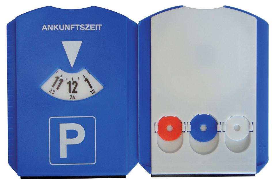uniTEC Disque de stationnement multifonction, en plastique
