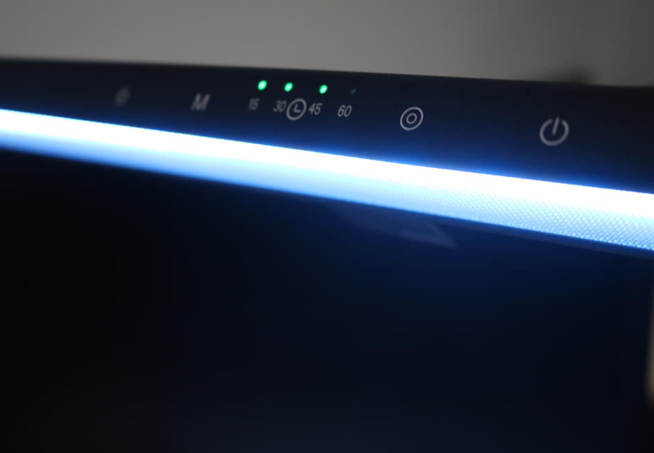 Vue détaillée : luminothérapie réglable