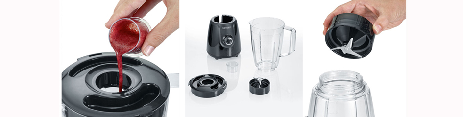 SEVERIN Mixeur blender SM 3707, noir