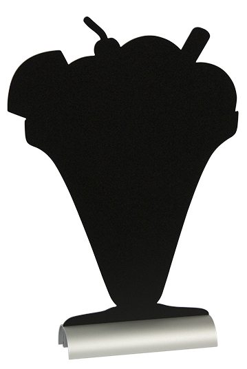Ardoise de table SILHOUETTE "Glace"