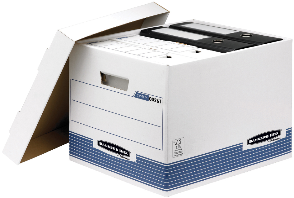 Fellowes Boite d'archivage et de transport Standard Bankers