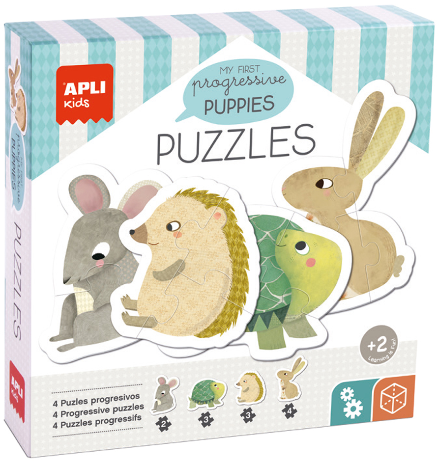 APLI kids Puzzle 'My first Bébés animaux', 12 pièces