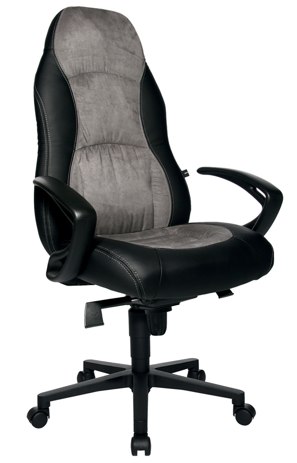 Topstar Fauteuil de direction 'Speed Chair', noir/gris