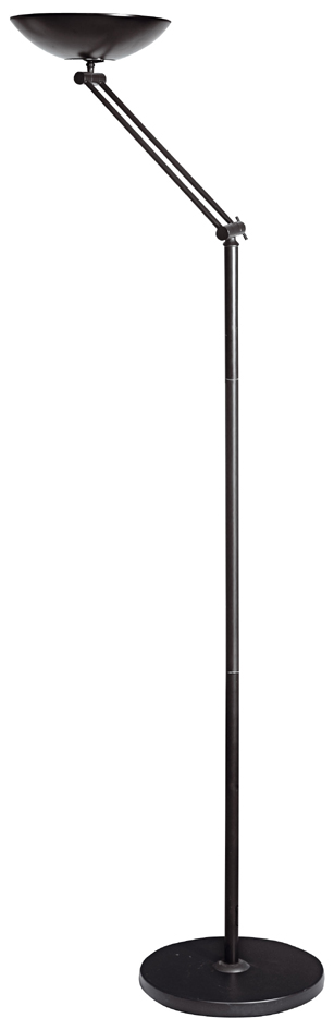 UNiLUX Lampadaire à LED FIRST ARTICULATED, noir
