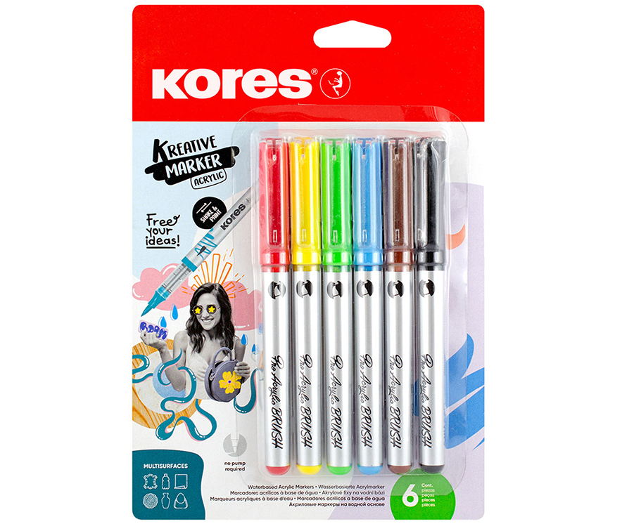 Marqueurs acryliques, kit