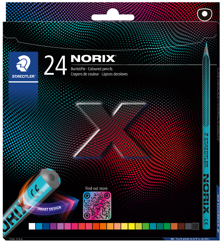Sets de crayons de couleur demi-lune