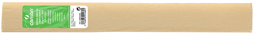 CANSON Rouleau de papier crépon, 32 g/m2, crème