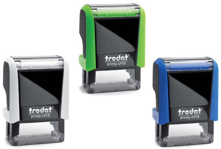 trodat Tampon pour texte Printy 4910 4.0, personnalisable