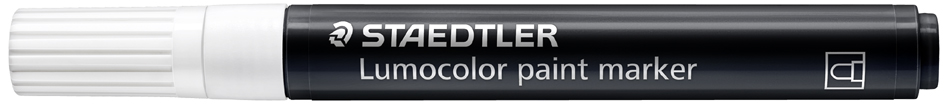 STAEDTLER Marqueur acrylique paint marker Lumocolor, blanc