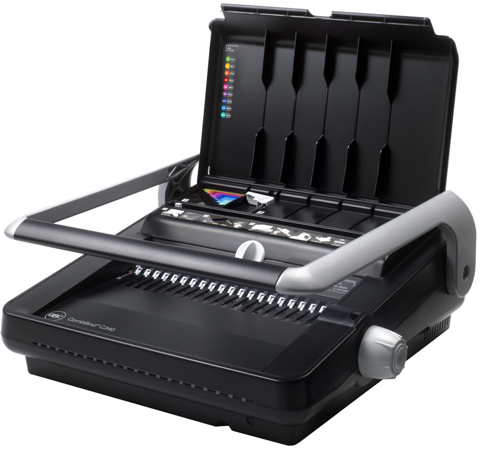 GBC Perforelieuse CombBind C340, noir