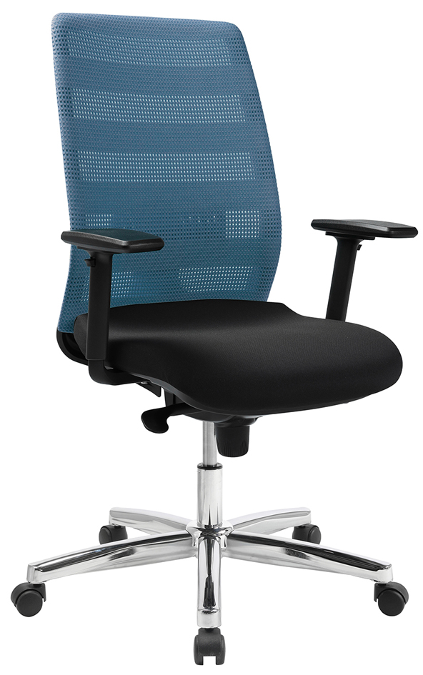 Fauteuil de bureau "Airpoint II", bleu pétrole