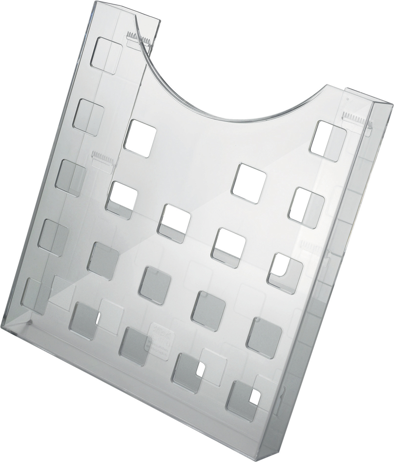 helit Porte-brochures 'the grid', A4 portrait, transparent