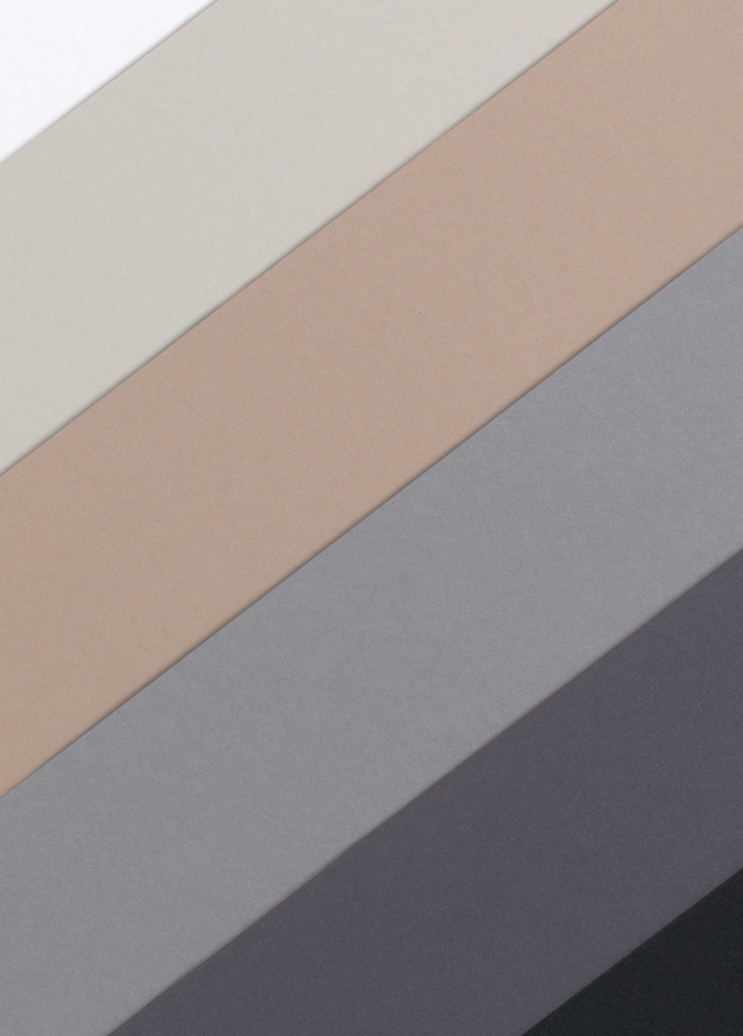 Bloc de papier et carton de couleur "Shades of Grey", couleurs