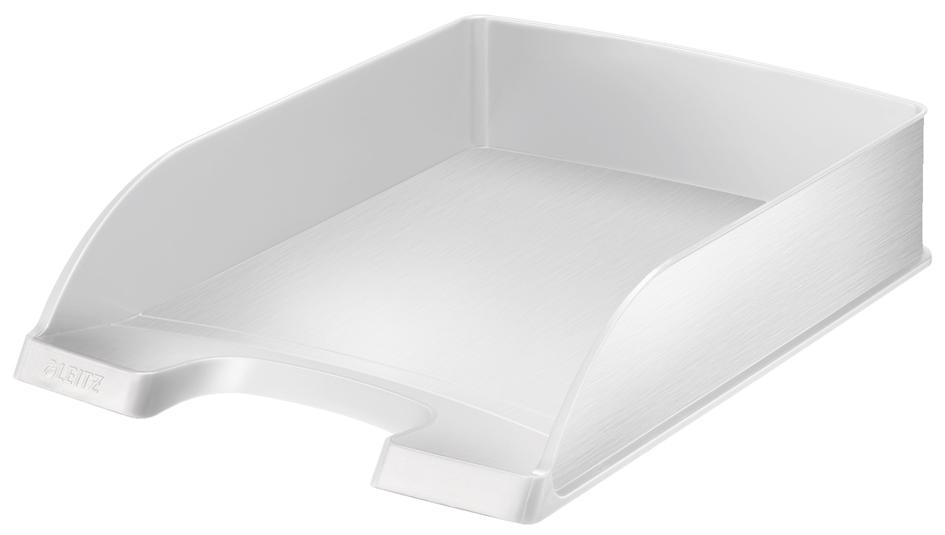LEITZ Corbeille à courrier Style, A4, polystyrène, blanc