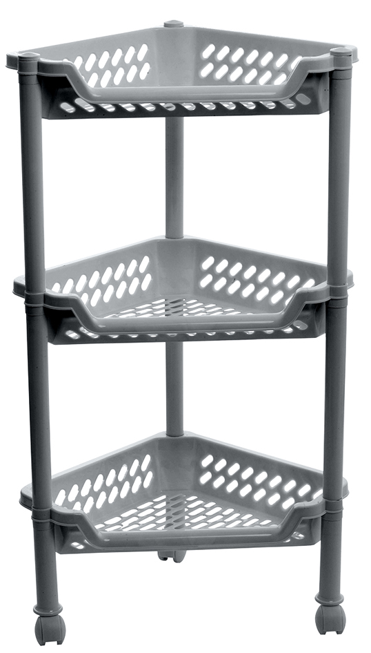 Chariots de rangement, ouvert
