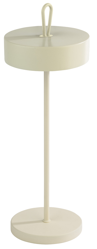 APS Lampe de bureau rechargeable à LED CLEO, blanc