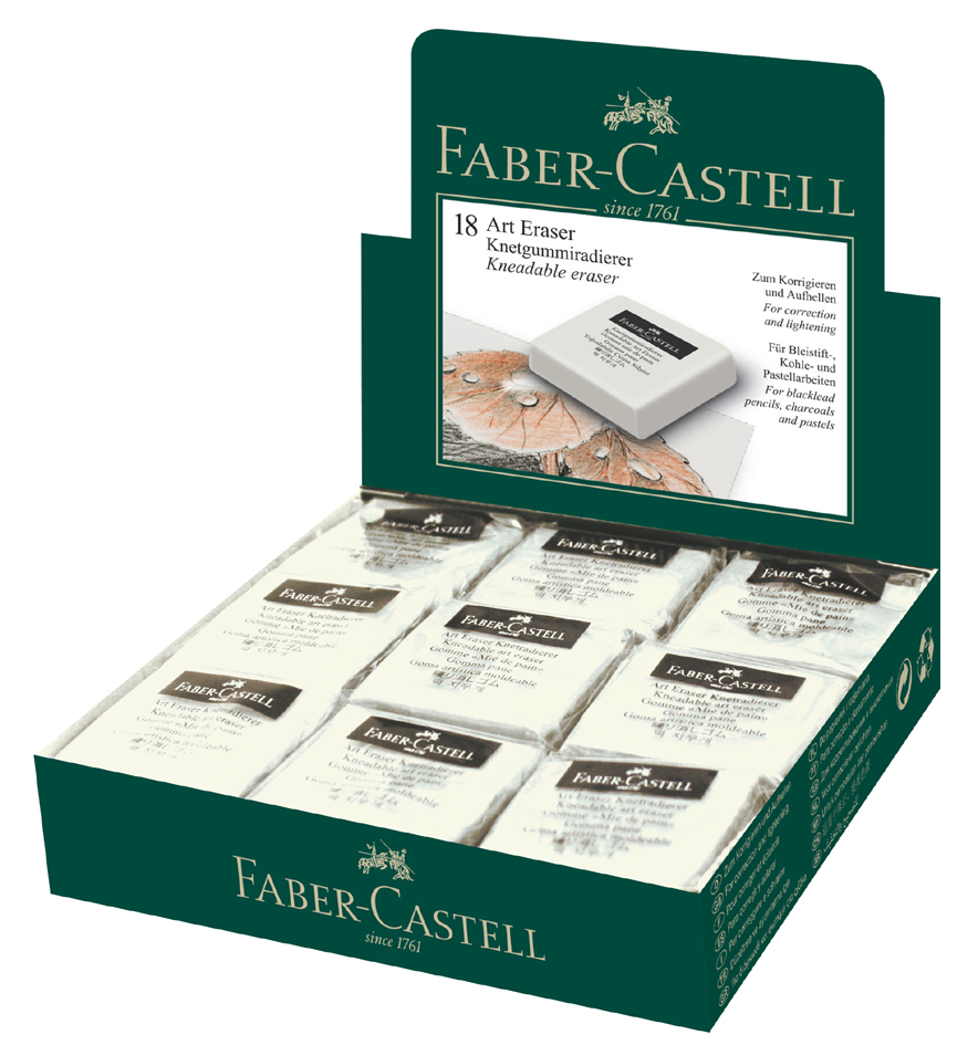 FABER-CASTELL Gomme mie de pain ART ERASER, blanc