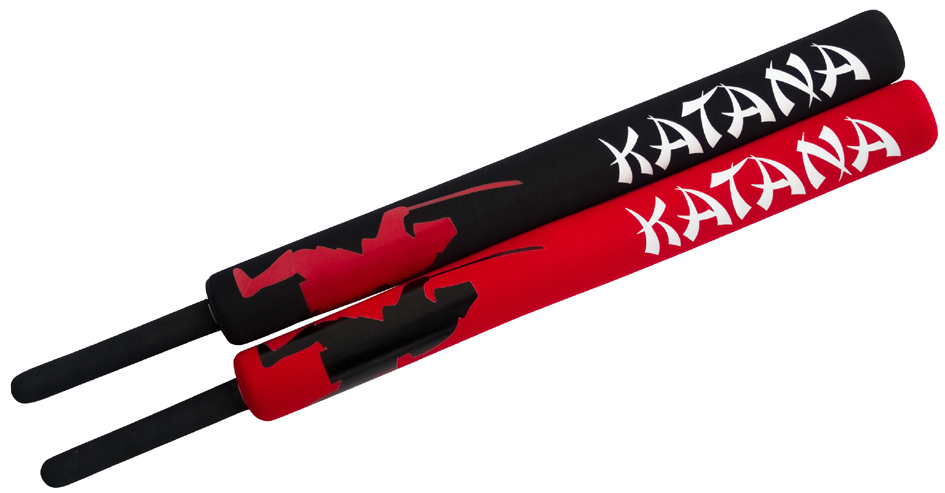 SCHILDKRÖT Set d'épées souples 'Katana', 2 pièces