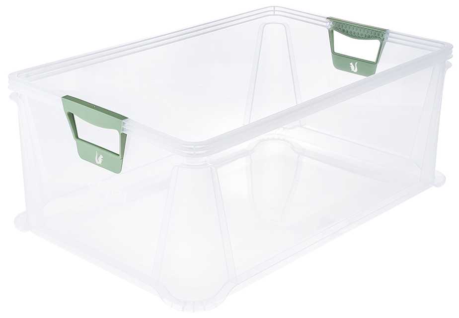 keeeper Boîte de rangement 'luis', 45 L, transparent