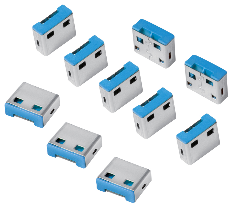 LogiLink Verrou de sécurité port USB, 10 verrous
