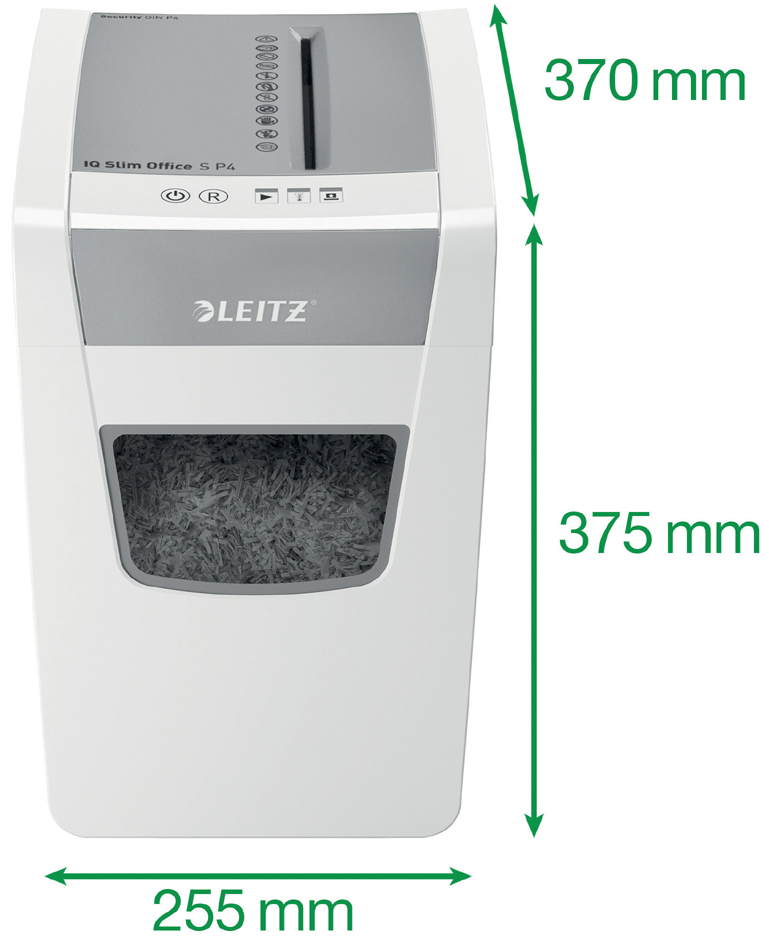 Destructeur de documents IQ Office S Slim, dimensions