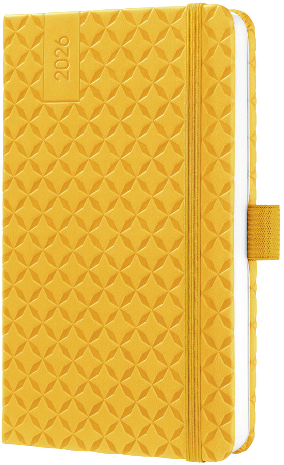 sigel Agenda de poche Jolie Flair 2026, A6, jaune