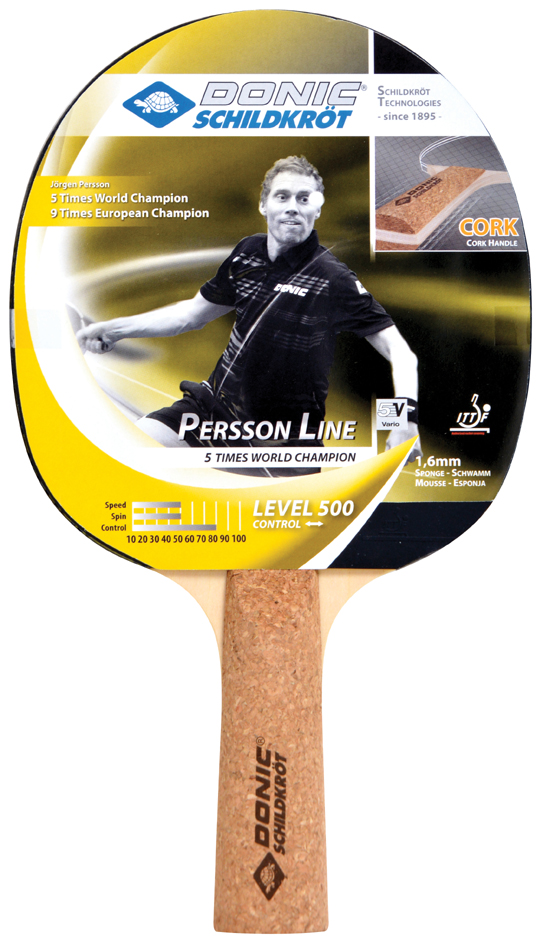 DONIC SCHILDKRÖT Raquette de tennis de table 'Persson 500'
