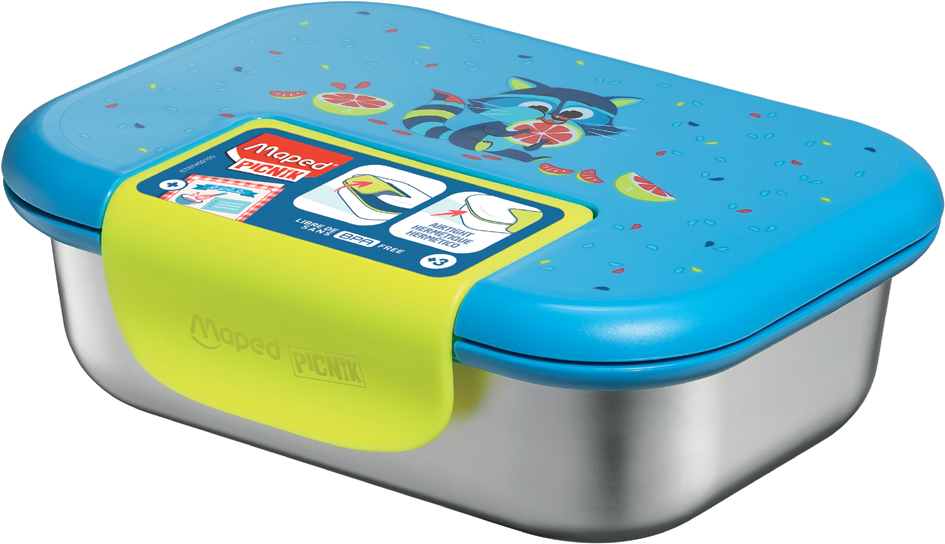 Maped PICNIK Boîte repas MINIZ Raton laveur, 0,9 litre