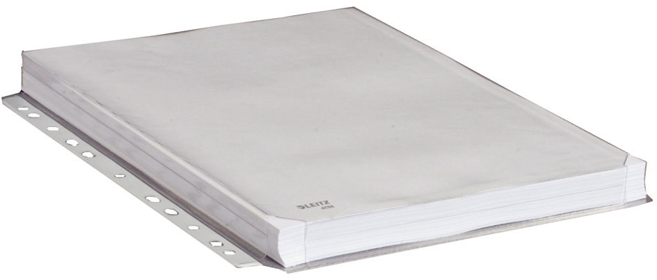 LEITZ Pochette perforée Standard Maxi, format A4, en PVC